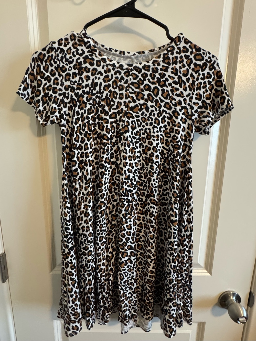 Nordstrom Leopard-Print Swing Dress